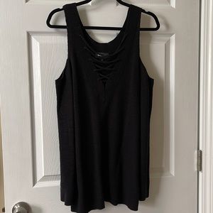 EXPRESS cold shoulder cut out sweater